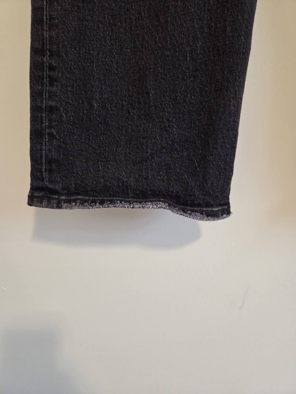 Levi's Black Ribcage Straight Jeans - Picture 6 of 10